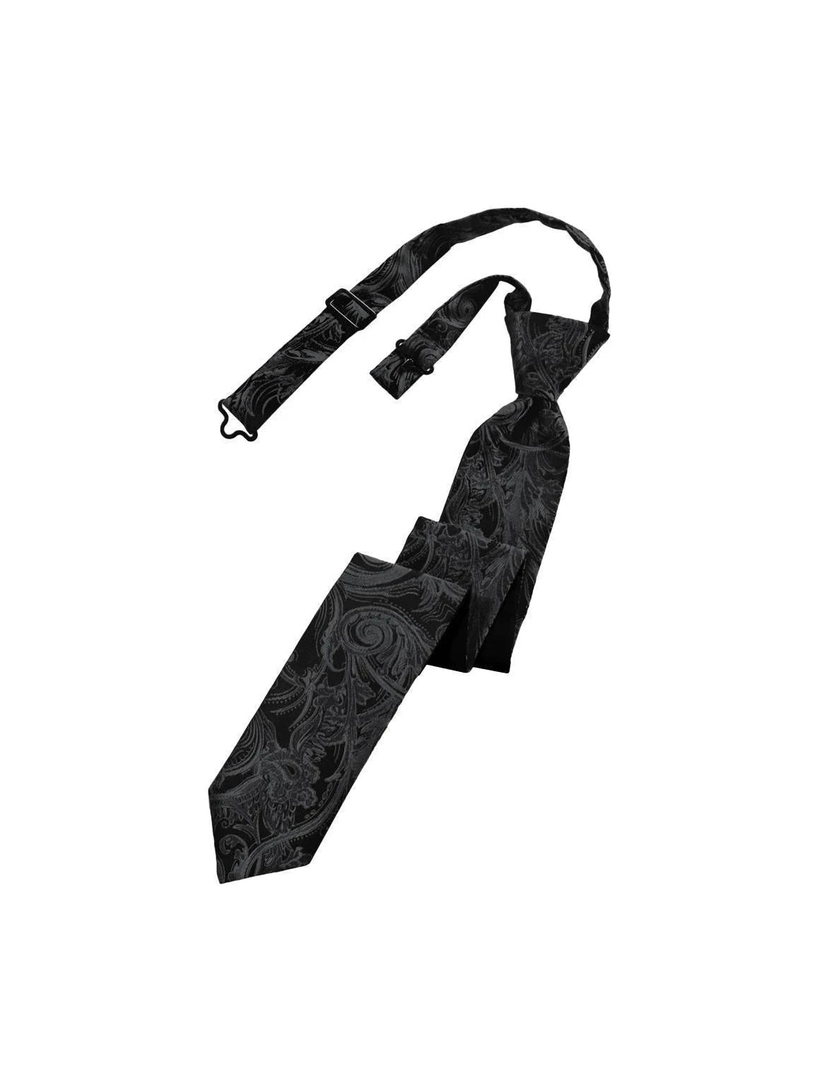 Tapestry Skinny Necktie Pre- Tied - Courbe et Compagnie