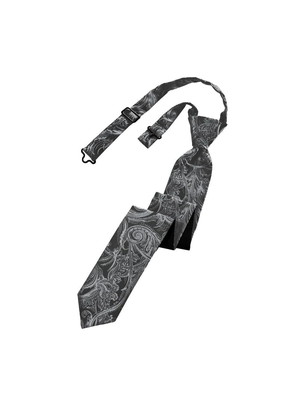 Tapestry Skinny Necktie Pre- Tied - Courbe et Compagnie