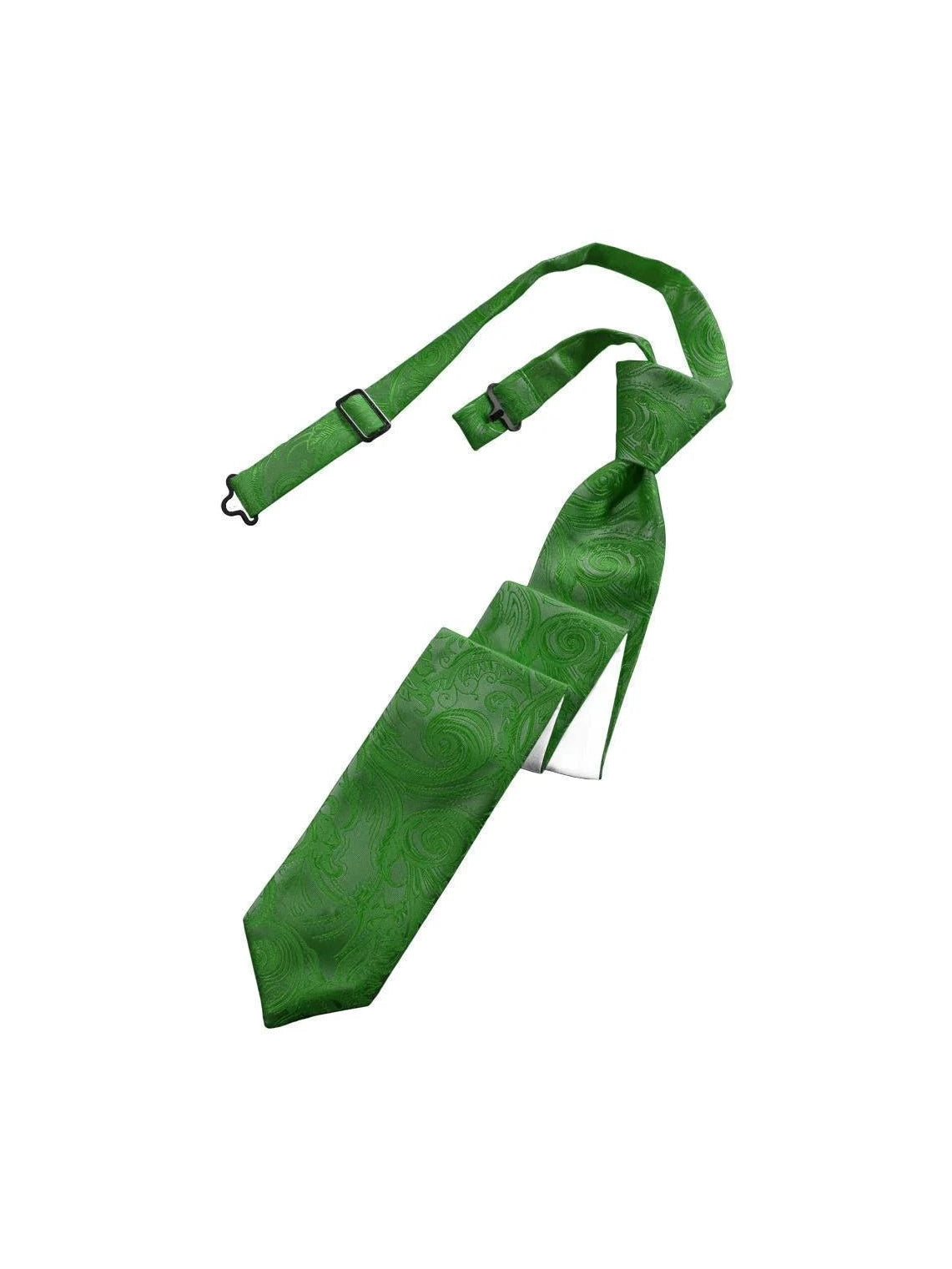 Tapestry Skinny Necktie Pre- Tied - Courbe et Compagnie