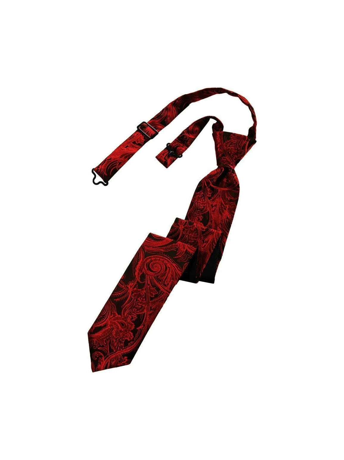 Tapestry Skinny Necktie Pre- Tied - Courbe et Compagnie