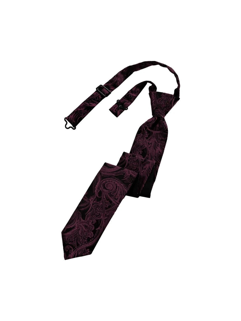Tapestry Skinny Necktie Pre- Tied - Courbe et Compagnie