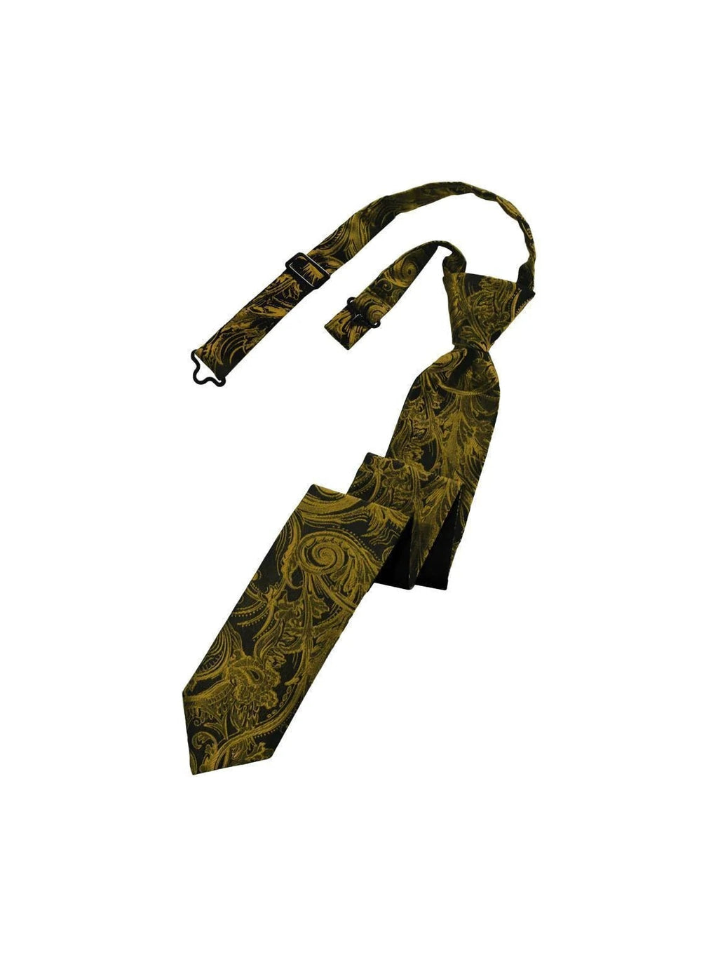 Tapestry Skinny Necktie Pre- Tied - Courbe et Compagnie