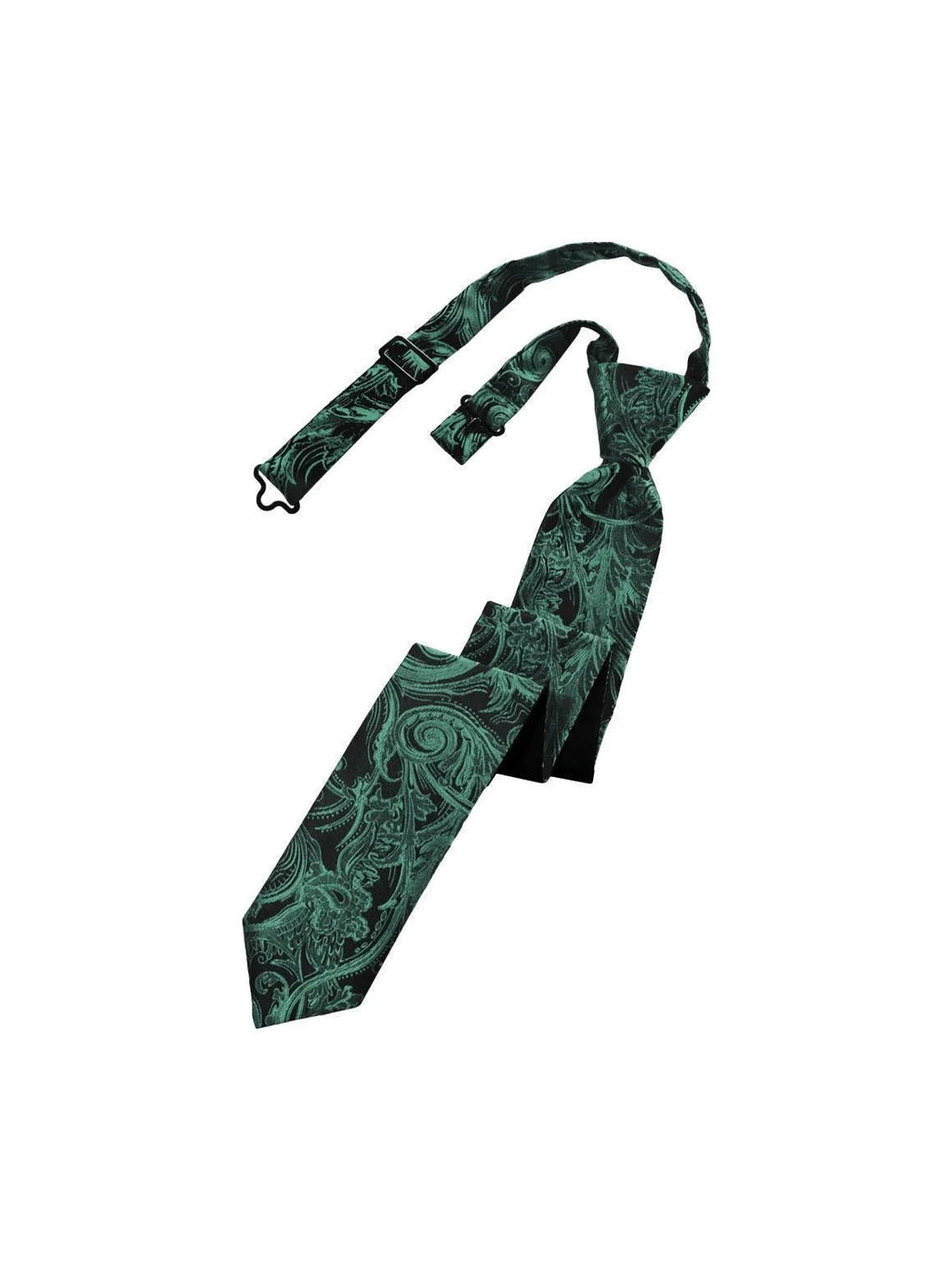 Tapestry Skinny Necktie Pre- Tied - Courbe et Compagnie