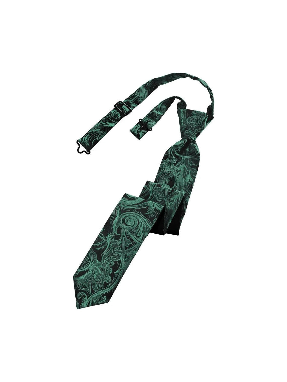 Tapestry Skinny Necktie Pre- Tied - Courbe et Compagnie
