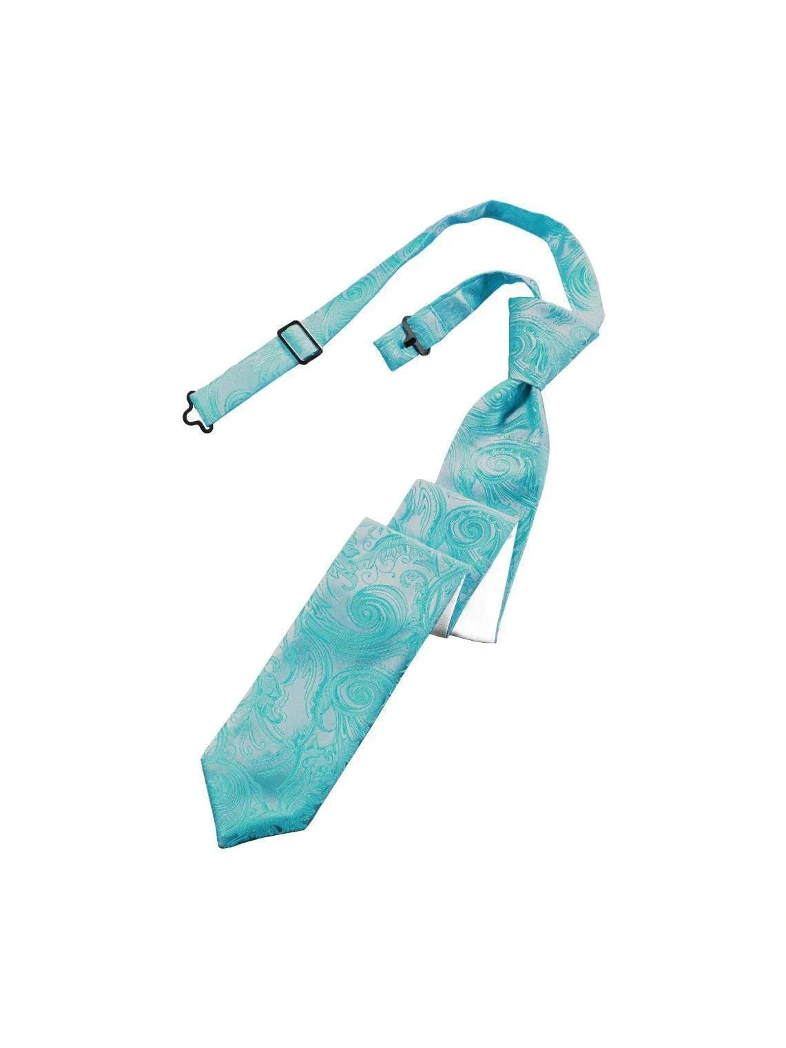 Tapestry Skinny Necktie Pre- Tied - Courbe et Compagnie