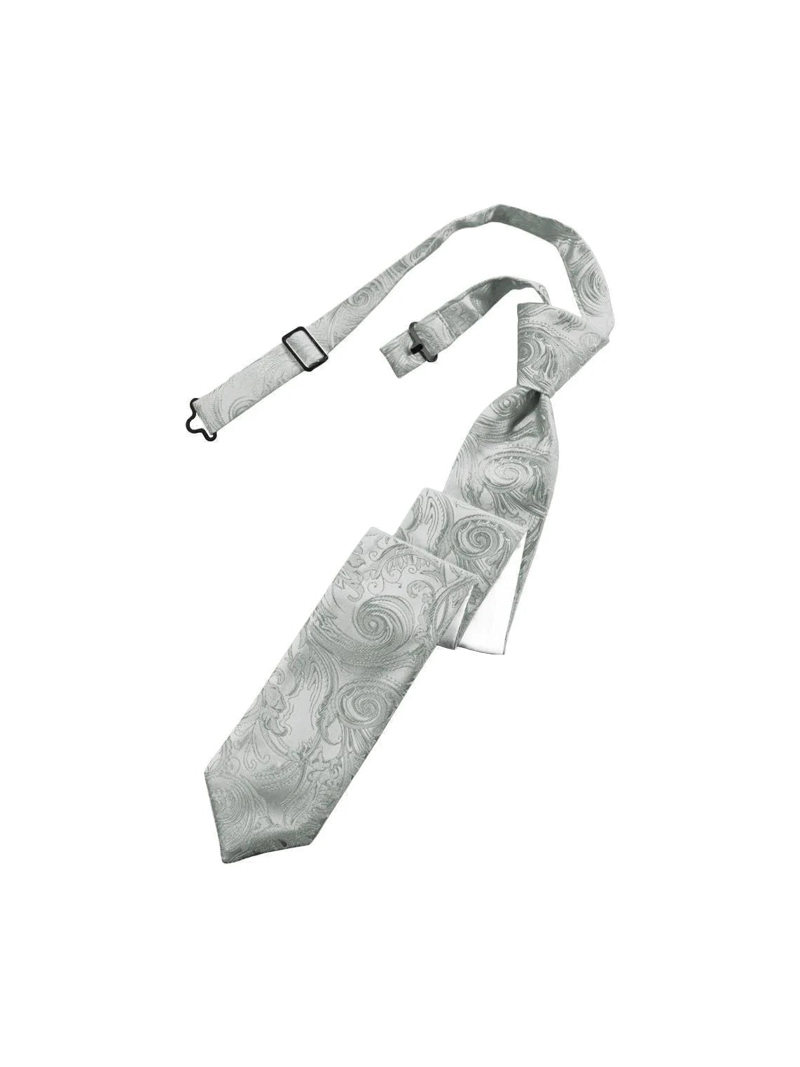 Tapestry Skinny Necktie Pre- Tied - Courbe et Compagnie
