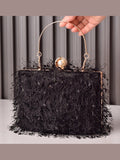 Tassel Handbags Women Dress Party Evening Bag Fashion Luxury Designer Square Bags Crossbody Shoulder Bag Ladies - Courbe et Compagnie