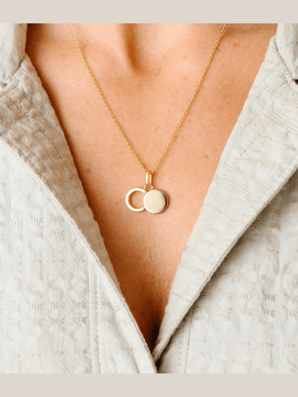 The Empty Tomb Pendant Necklace - Courbe et Compagnie
