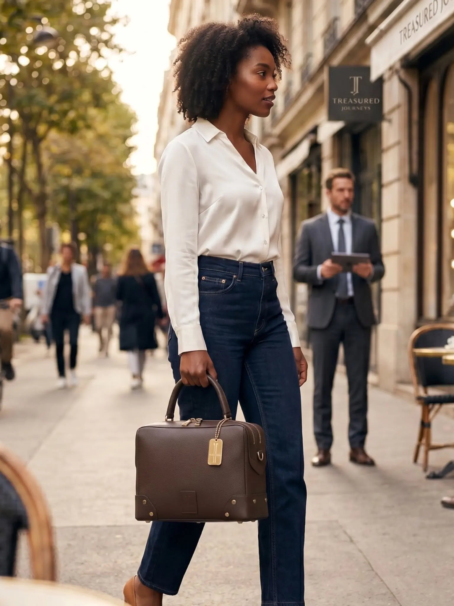 THE GRANDMERE TRUNK BAG - Courbe et Compagnie