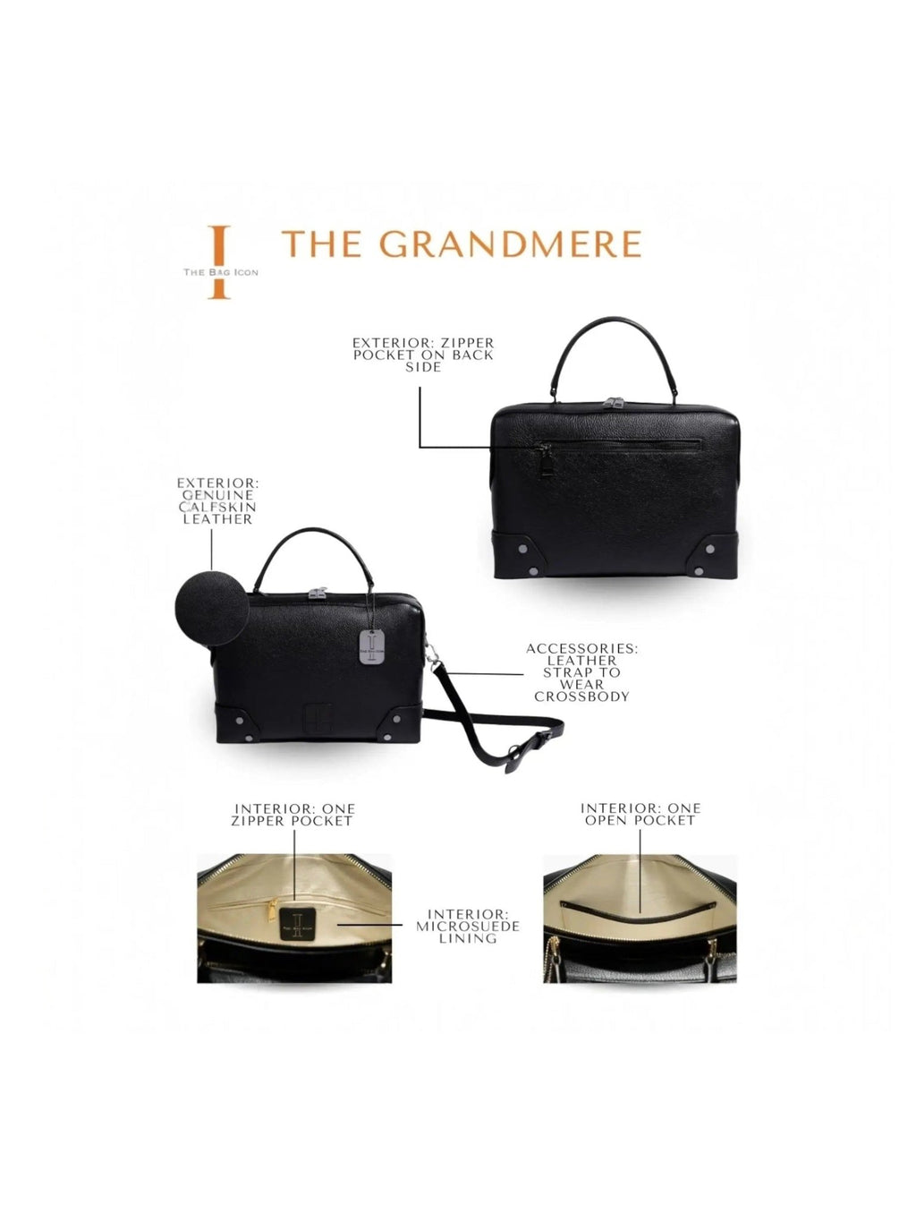 THE GRANDMERE TRUNK BAG - Courbe et Compagnie