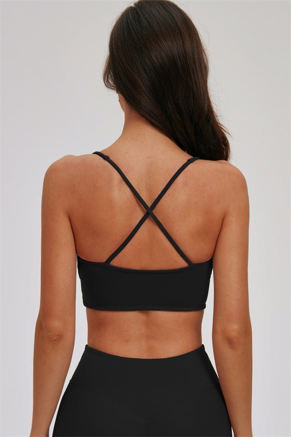 The Kinetic Zip Jacket Cross Back Sports Bra Leggings 3-Piece Set - Courbe et Compagnie