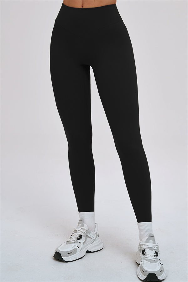 The Kinetic Zip Jacket Cross Back Sports Bra Leggings 3-Piece Set - Courbe et Compagnie