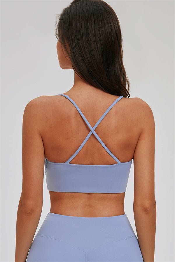 The Kinetic Zip Jacket Cross Back Sports Bra Leggings 3-Piece Set - Courbe et Compagnie