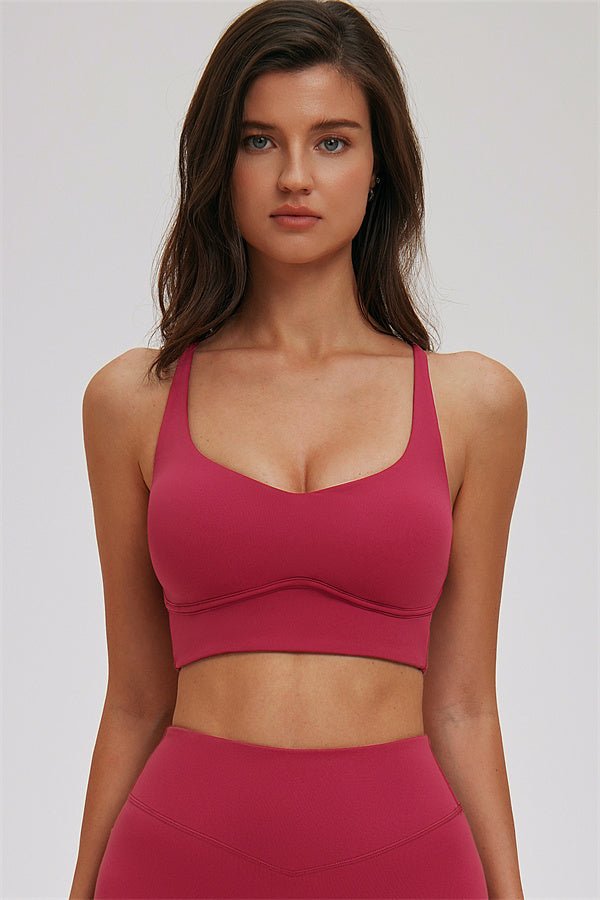 The Kinetic Zip Jacket Cross Back Sports Bra Leggings 3-Piece Set - Courbe et Compagnie