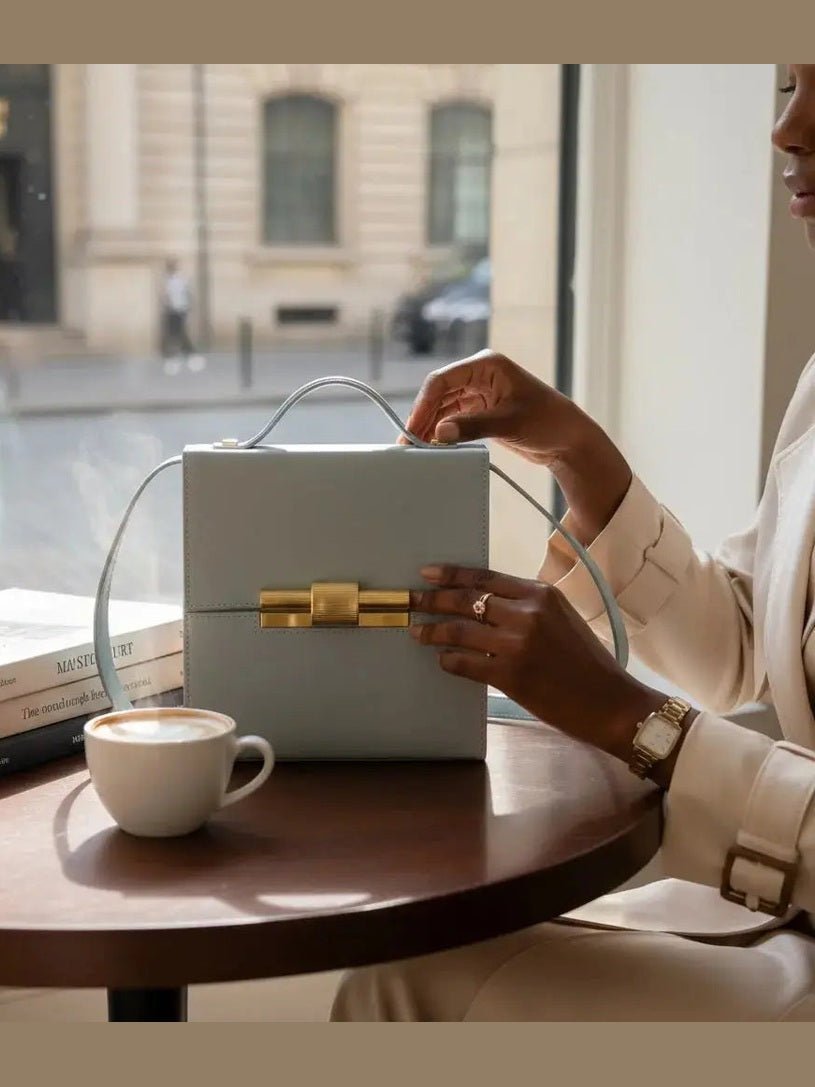 THE NINA CIGAR BOX BAG - Courbe et Compagnie