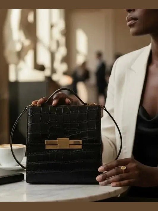 THE NINA CIGAR BOX BAG - Courbe et Compagnie