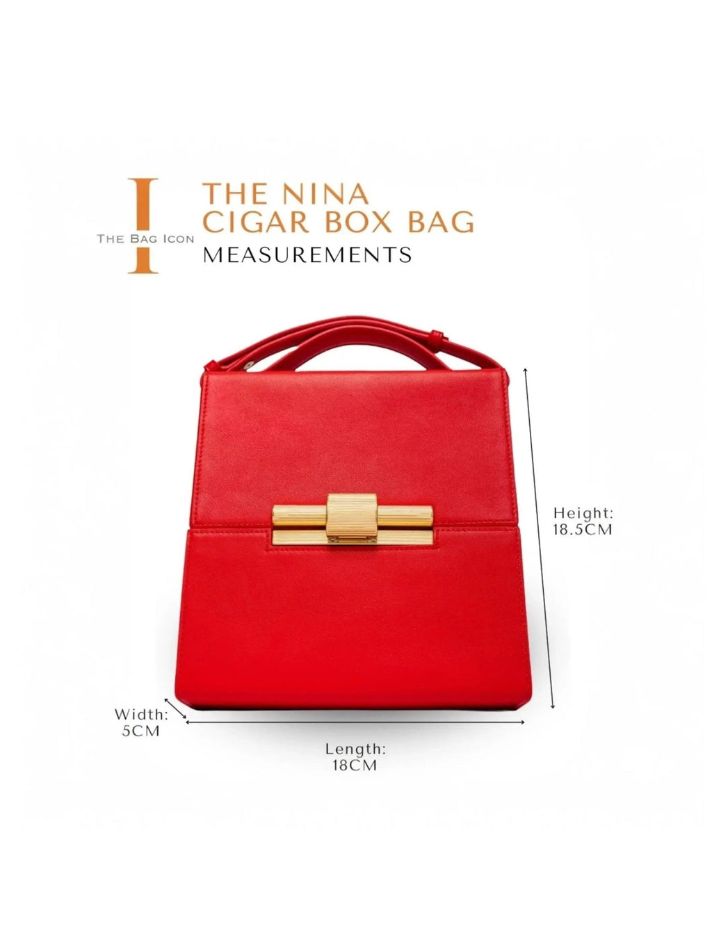 THE NINA CIGAR BOX BAG - Courbe et Compagnie