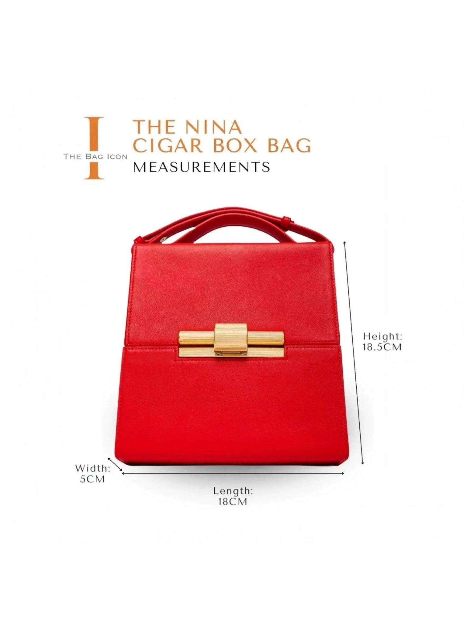 THE NINA CIGAR BOX BAG - Courbe et Compagnie