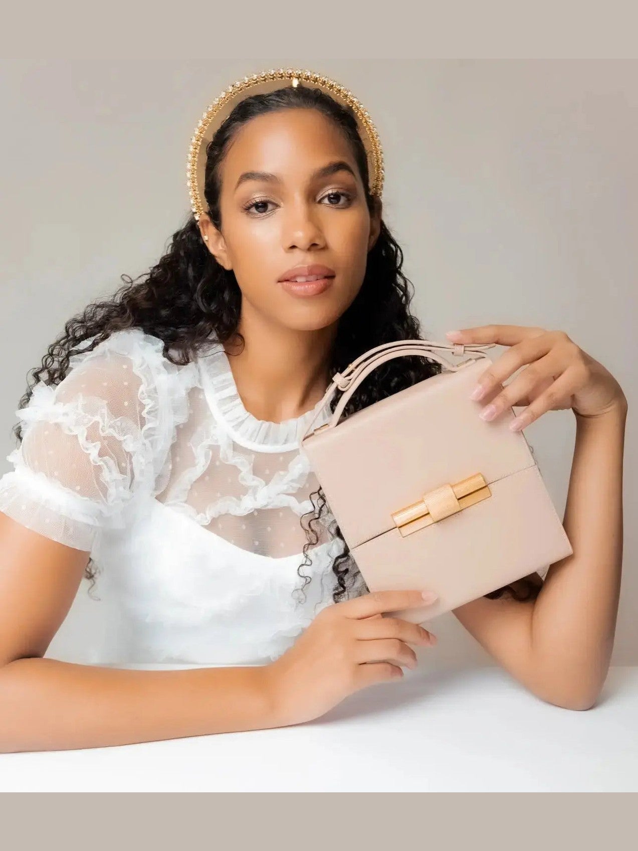 THE NINA CIGAR BOX BAG - Courbe et Compagnie