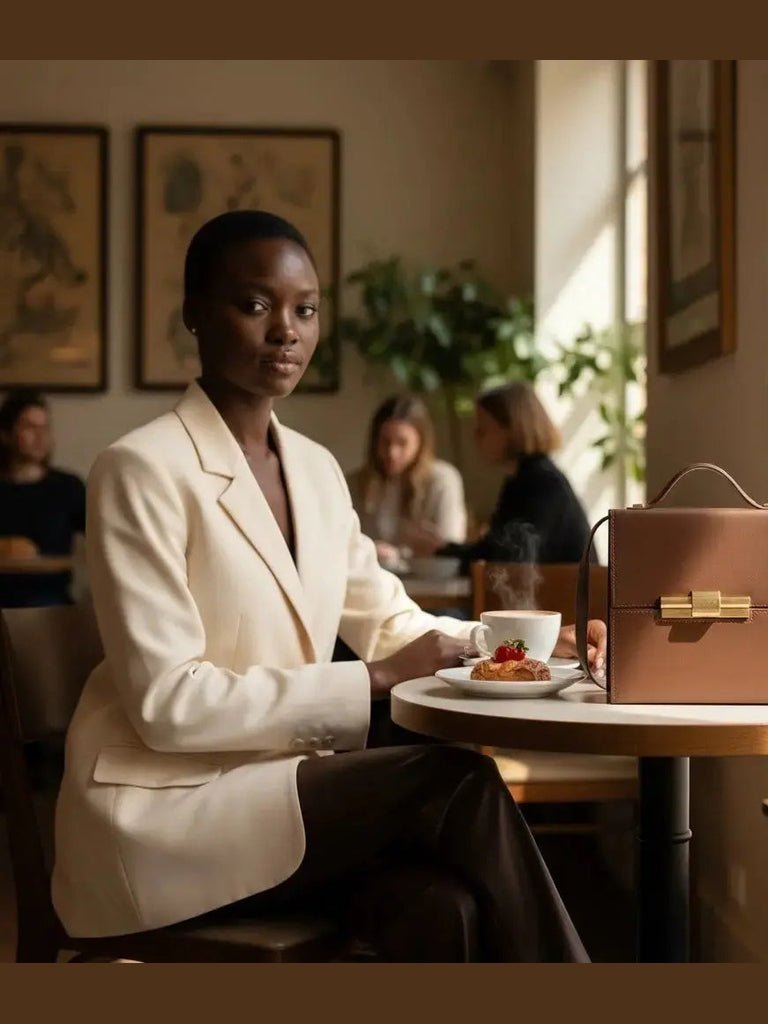 THE NINA CIGAR BOX BAG - Courbe et Compagnie
