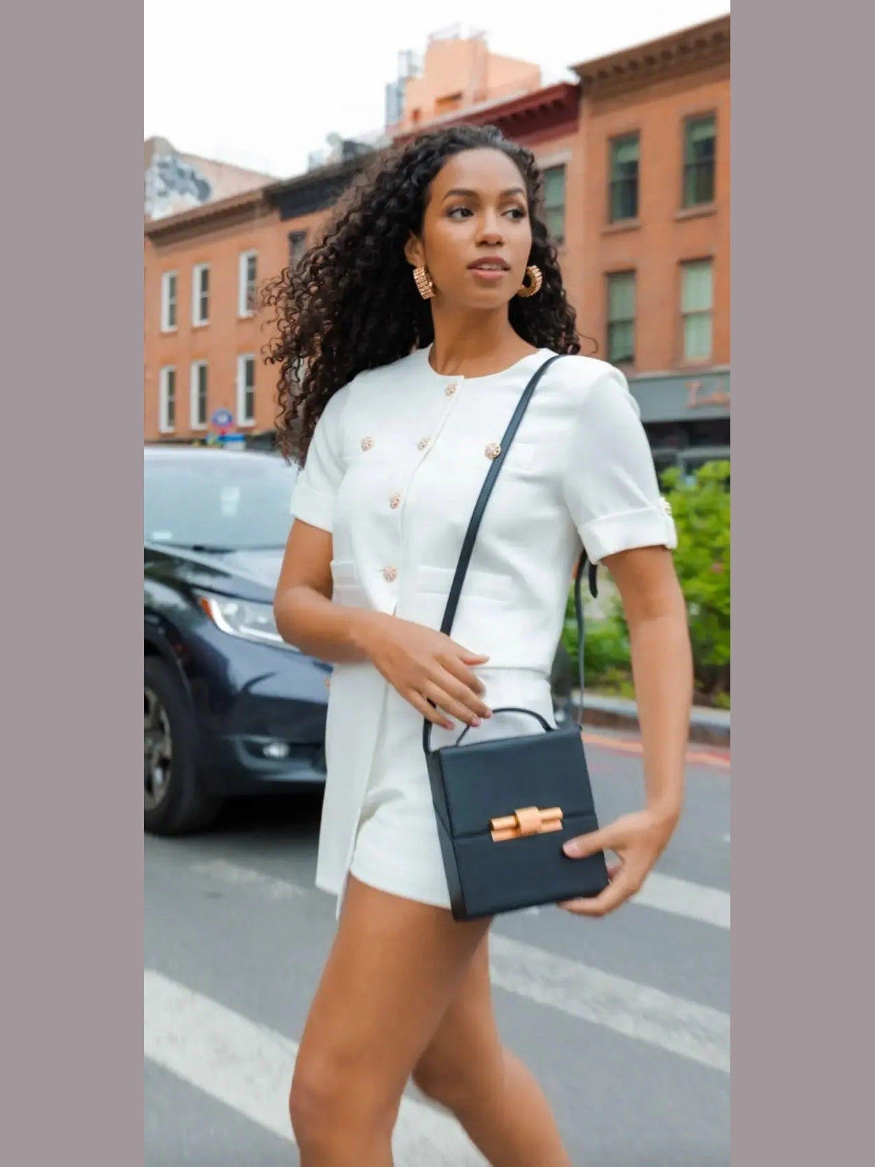 THE NINA CIGAR BOX BAG - Courbe et Compagnie