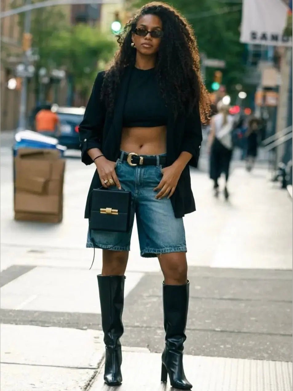 THE NINA CIGAR BOX BAG - Courbe et Compagnie
