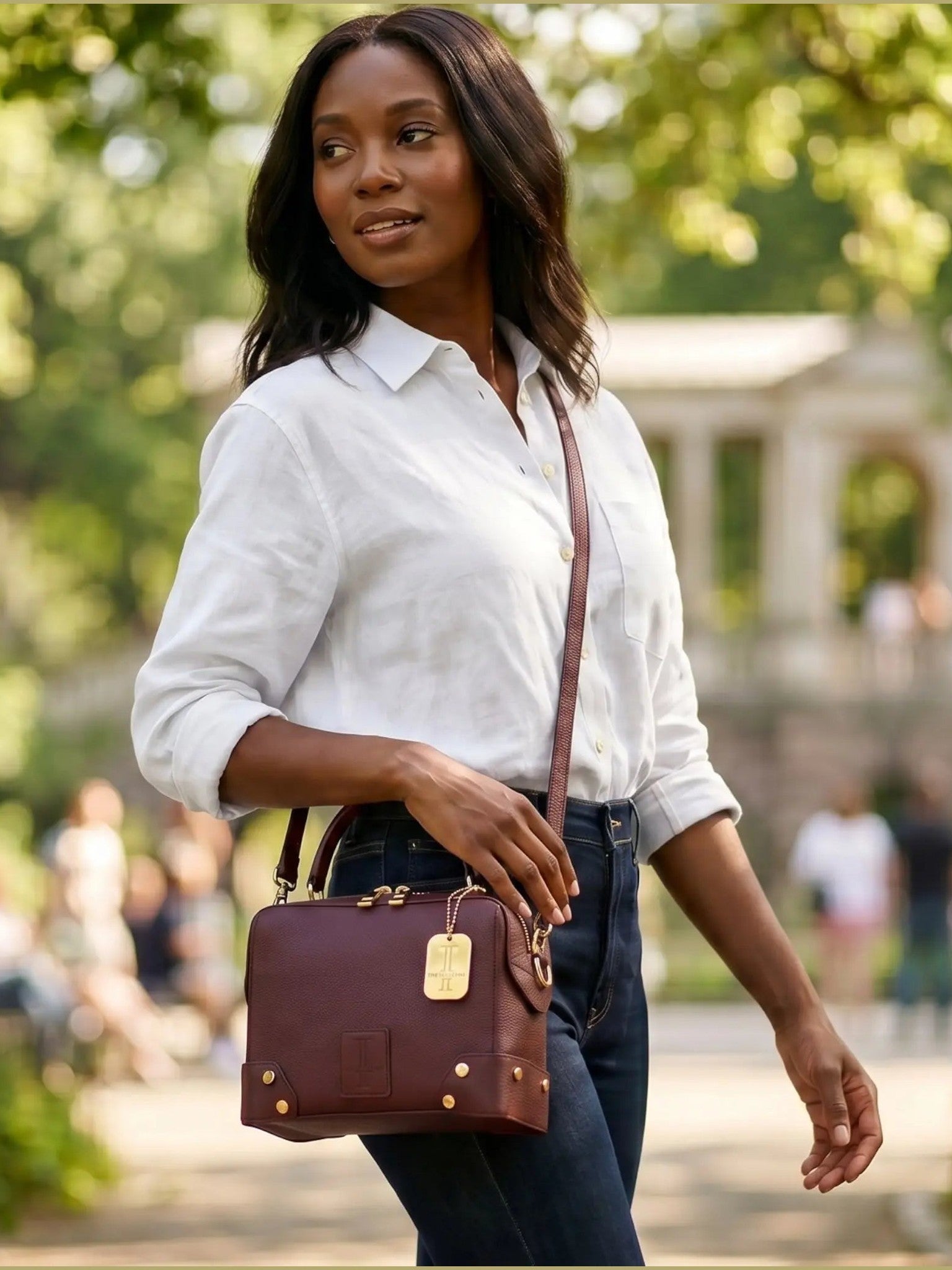 THE PETITE GRANDMERE TRUNK BAG - Courbe et Compagnie