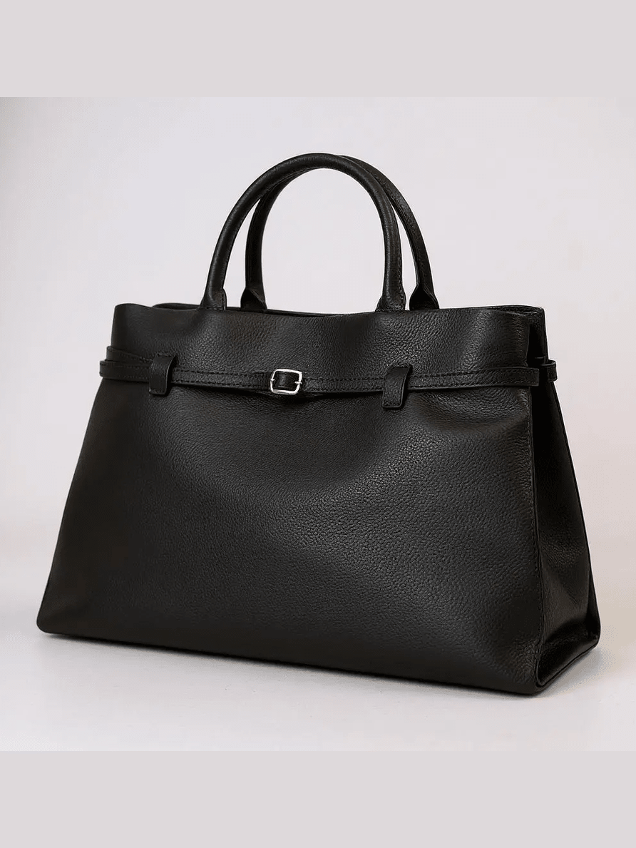 THE XL SARAH LARGE BELT TOTE BAG - Courbe et Compagnie