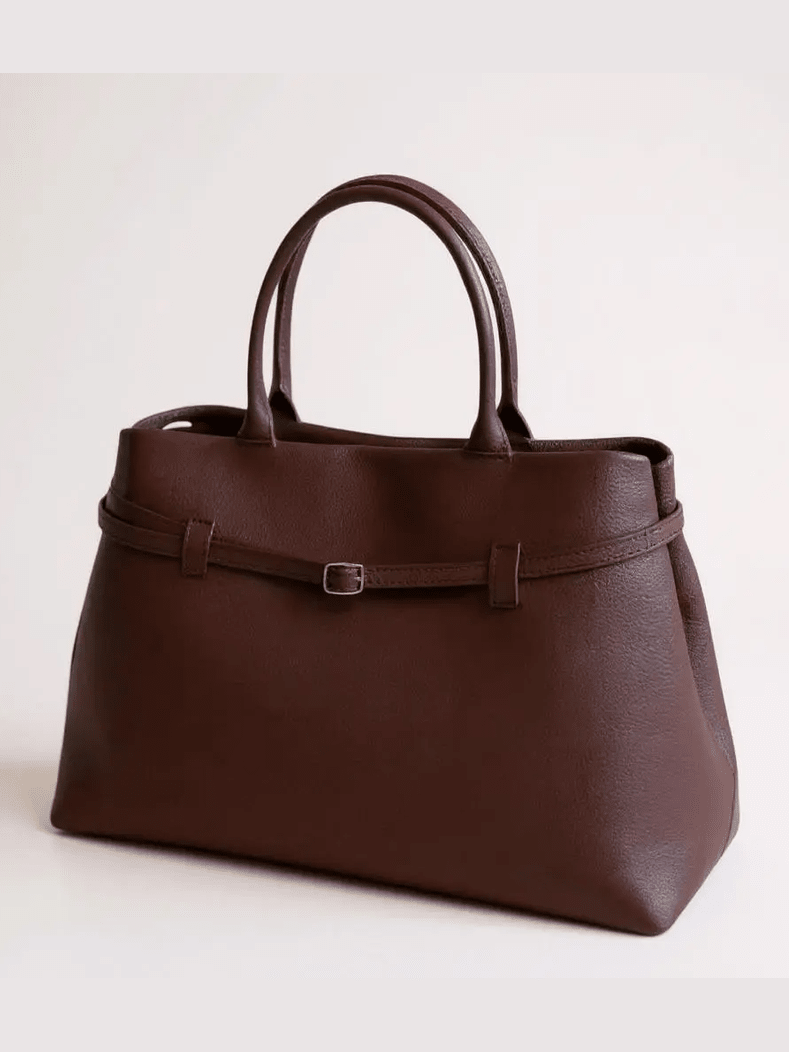 THE XL SARAH LARGE BELT TOTE BAG - Courbe et Compagnie