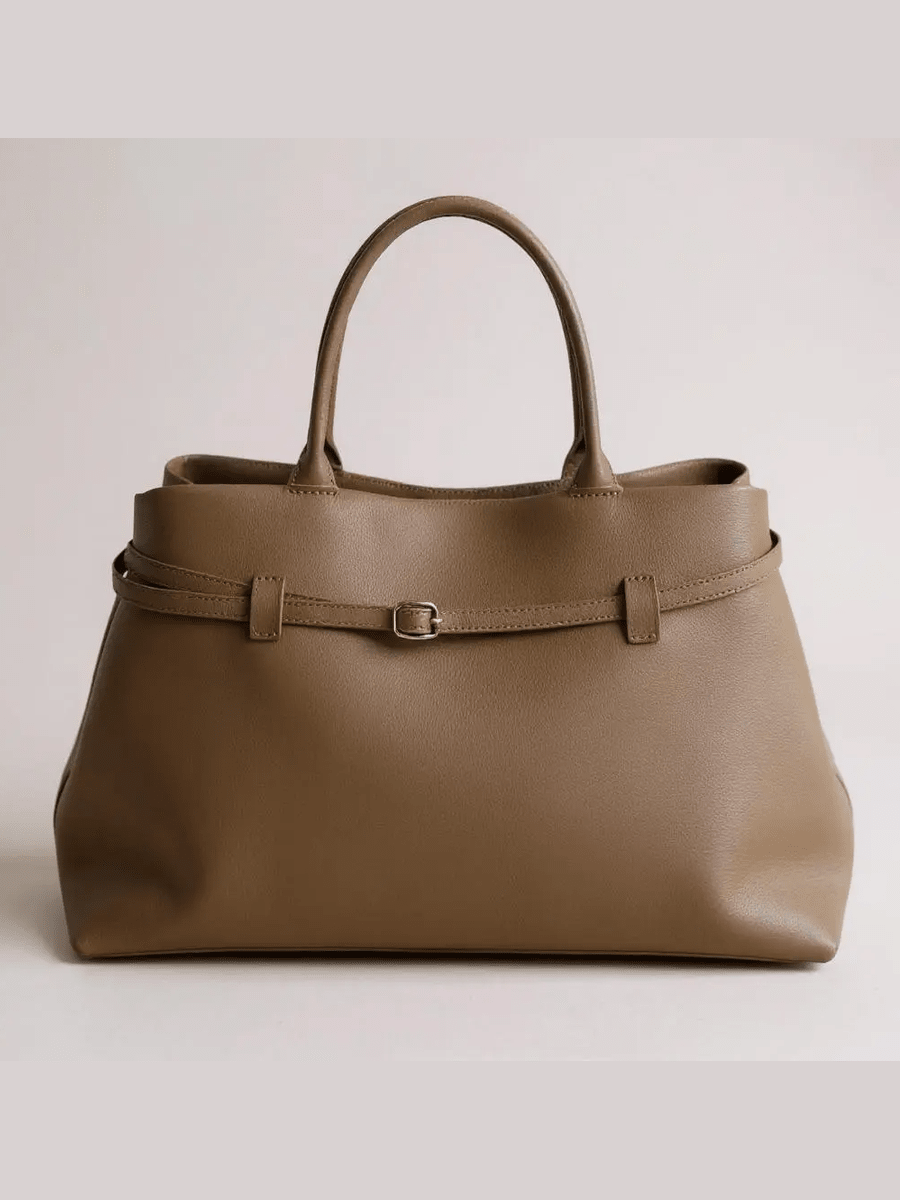 THE XL SARAH LARGE BELT TOTE BAG - Courbe et Compagnie