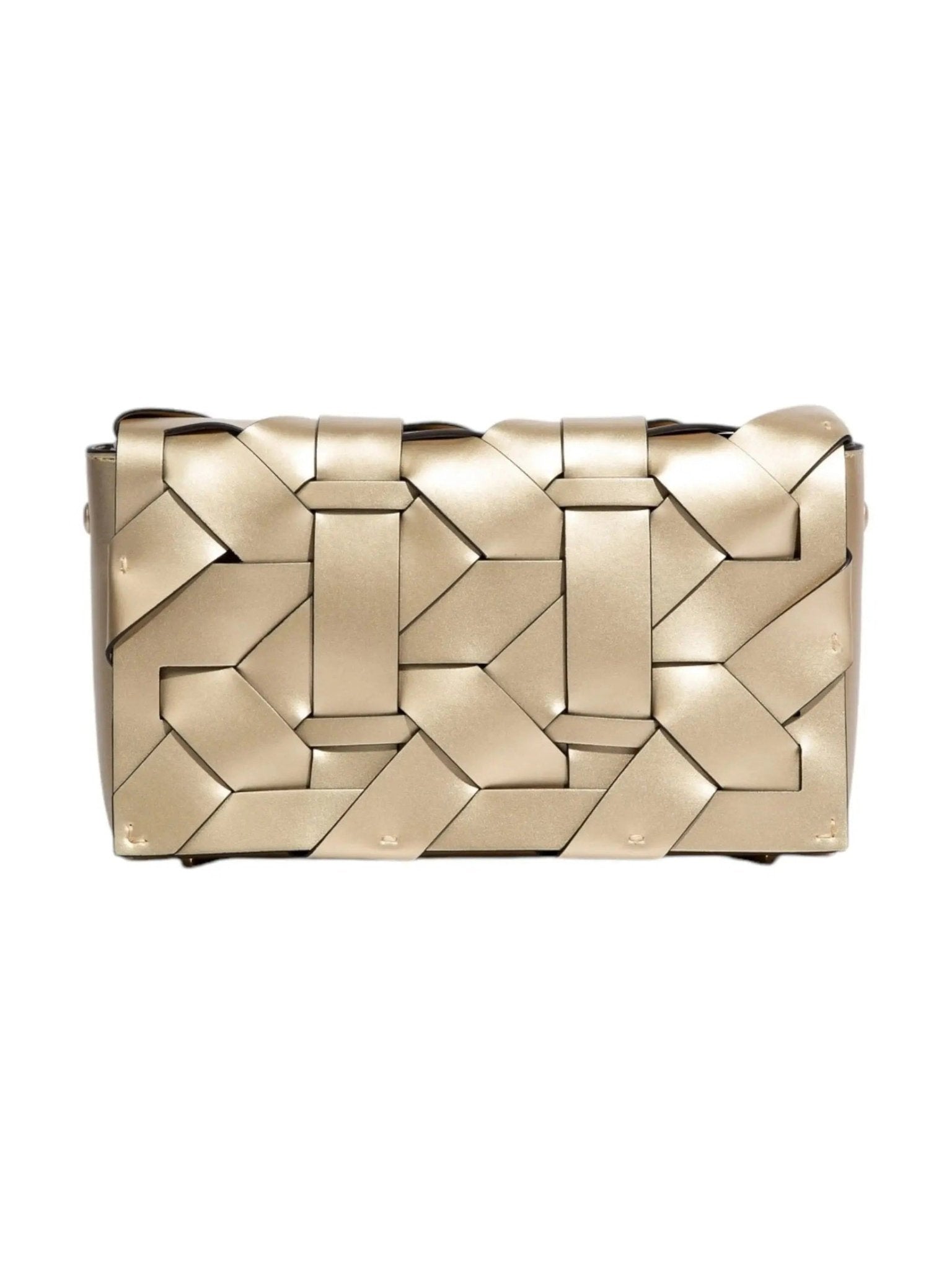 THE ZENOBIA WOVEN CLUTCH - Courbe et Compagnie