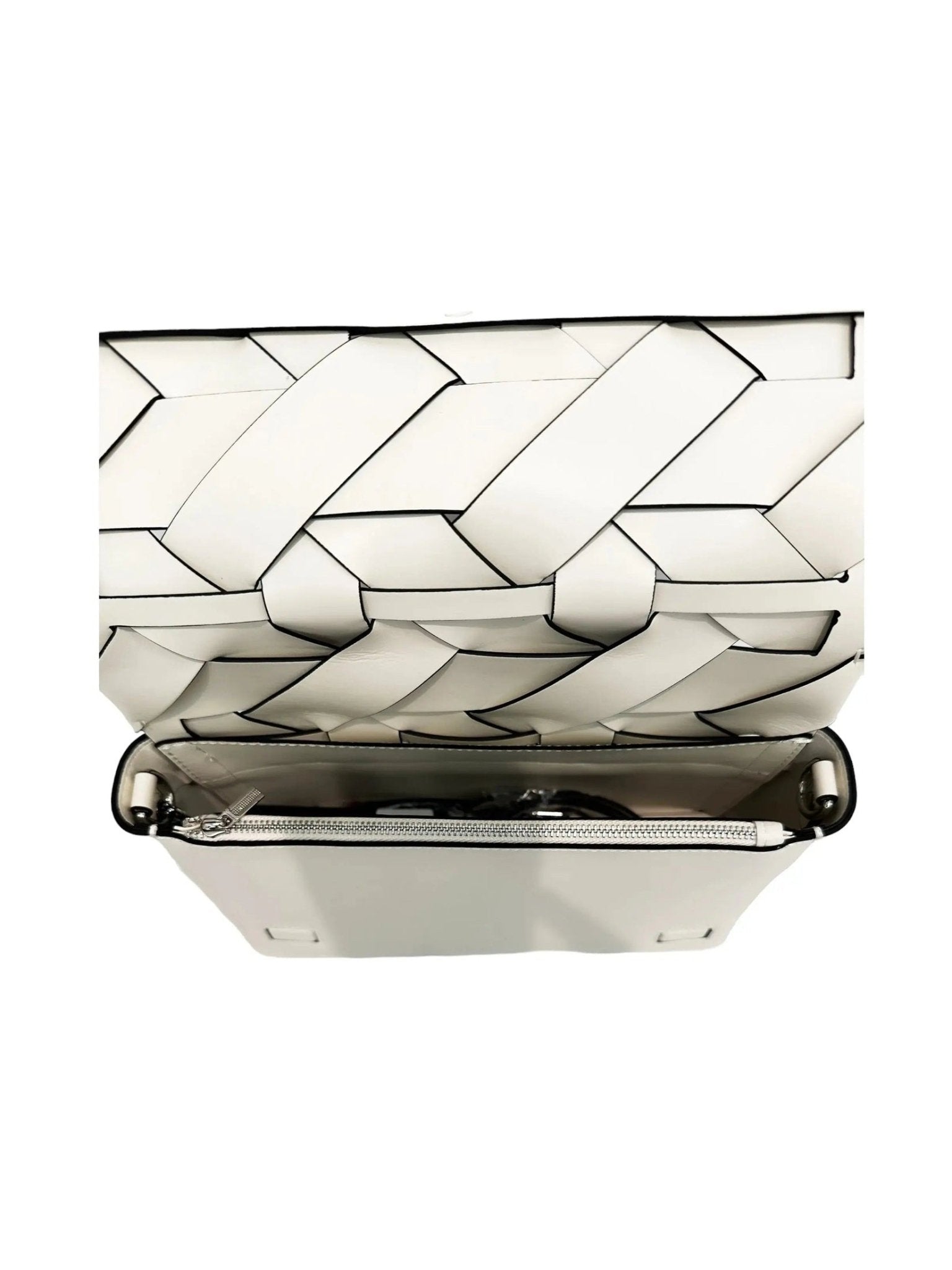 THE ZENOBIA WOVEN CLUTCH - Courbe et Compagnie