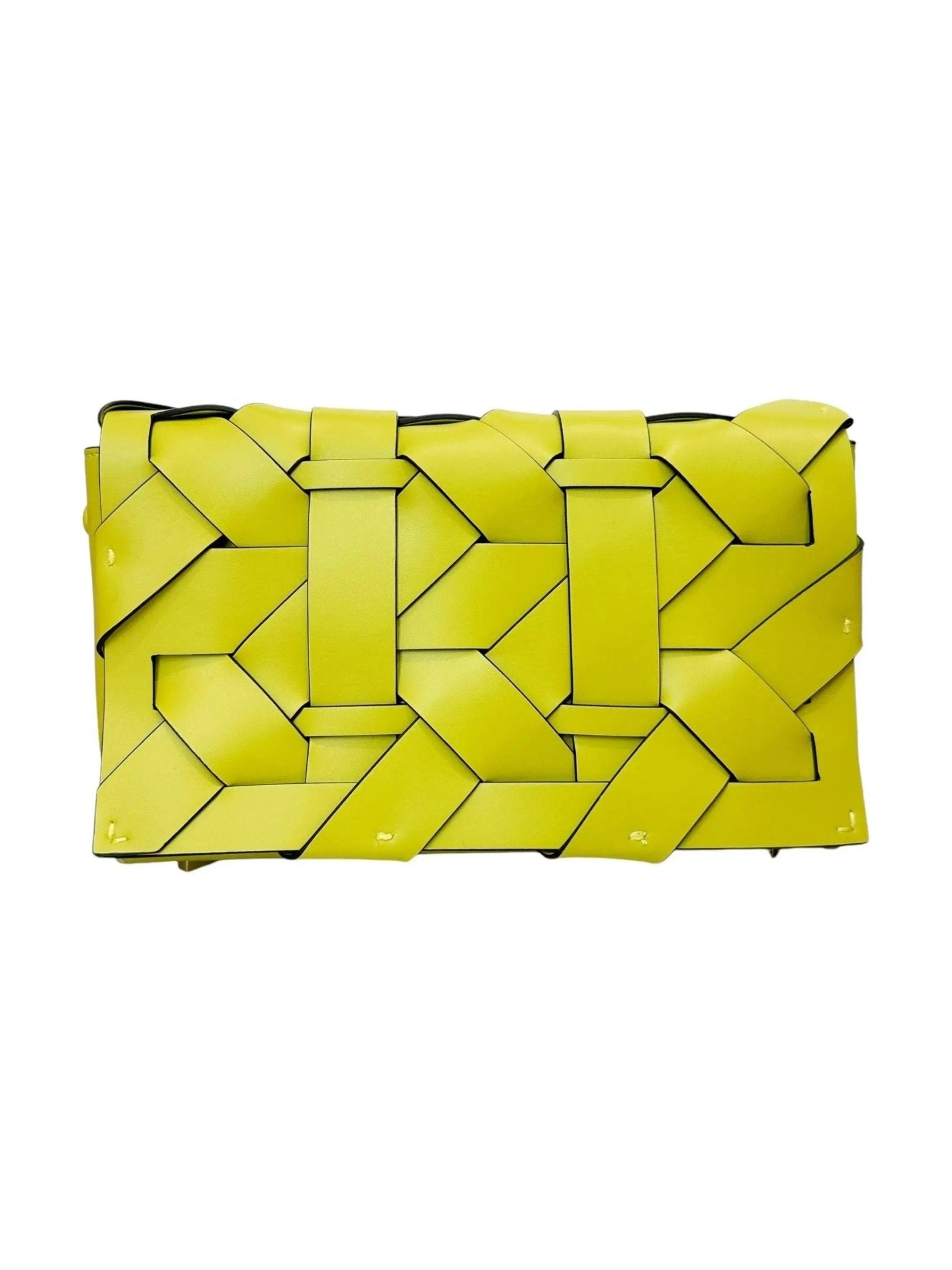 THE ZENOBIA WOVEN CLUTCH - Courbe et Compagnie