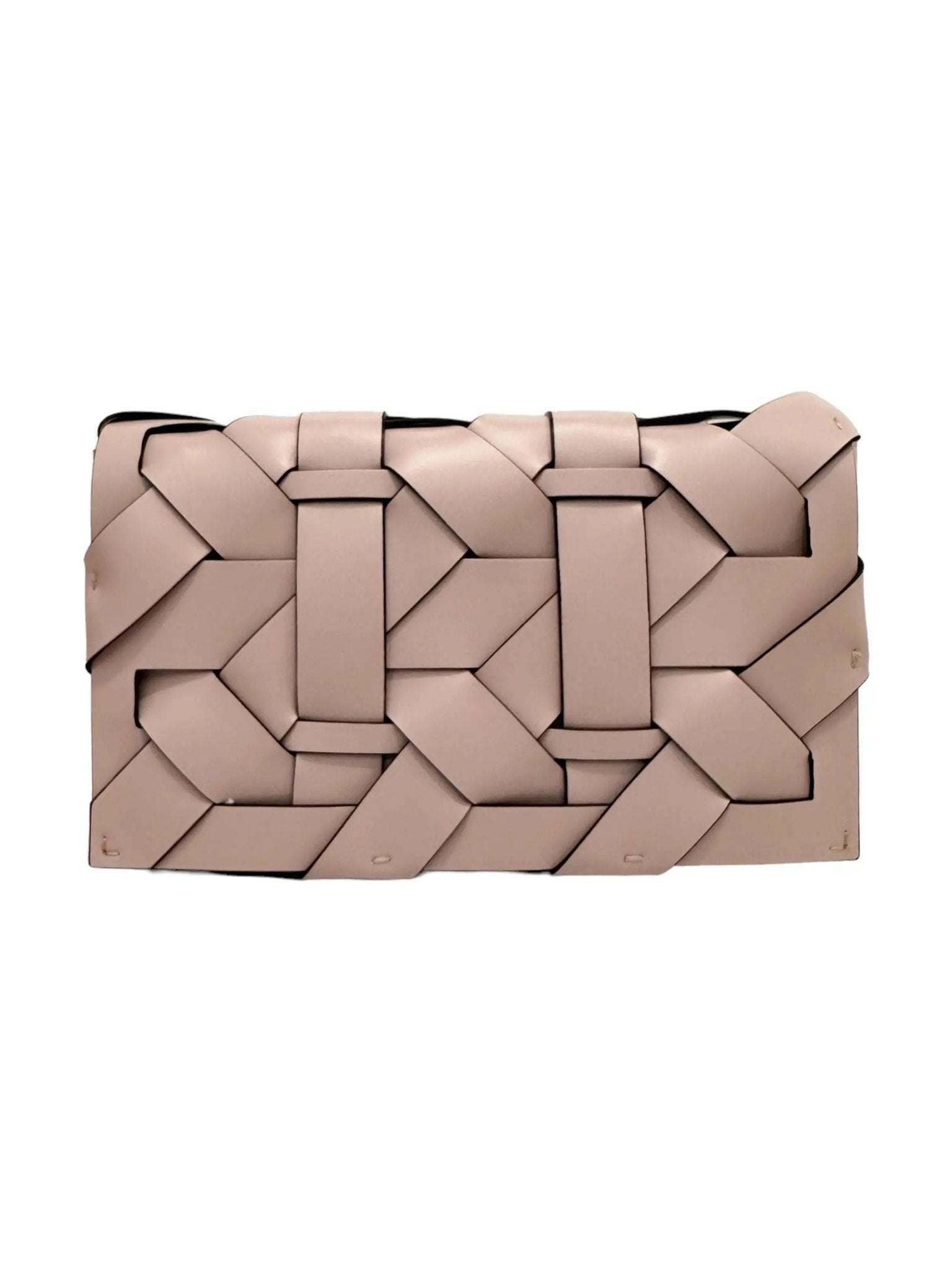 THE ZENOBIA WOVEN CLUTCH - Courbe et Compagnie