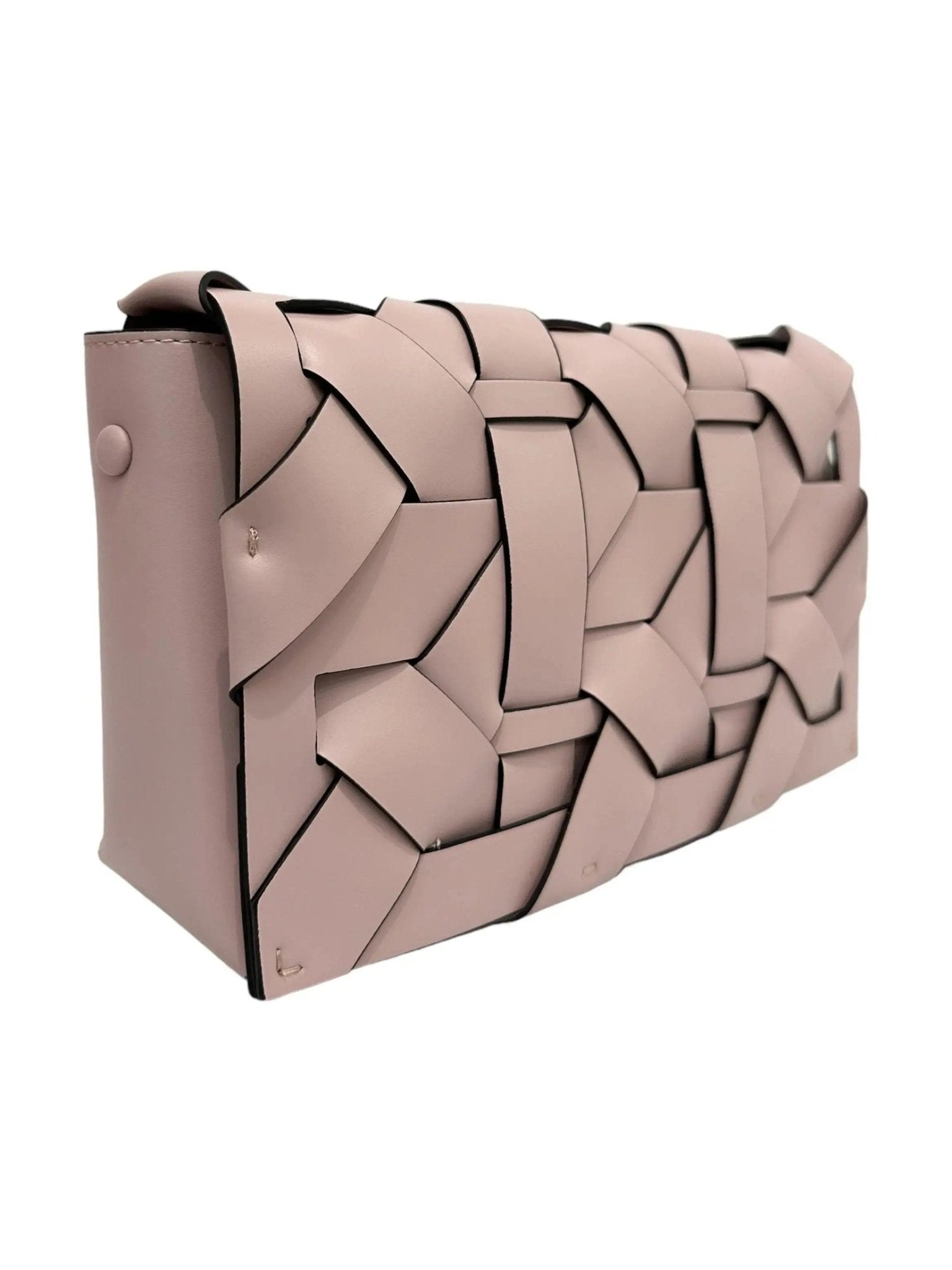 THE ZENOBIA WOVEN CLUTCH - Courbe et Compagnie