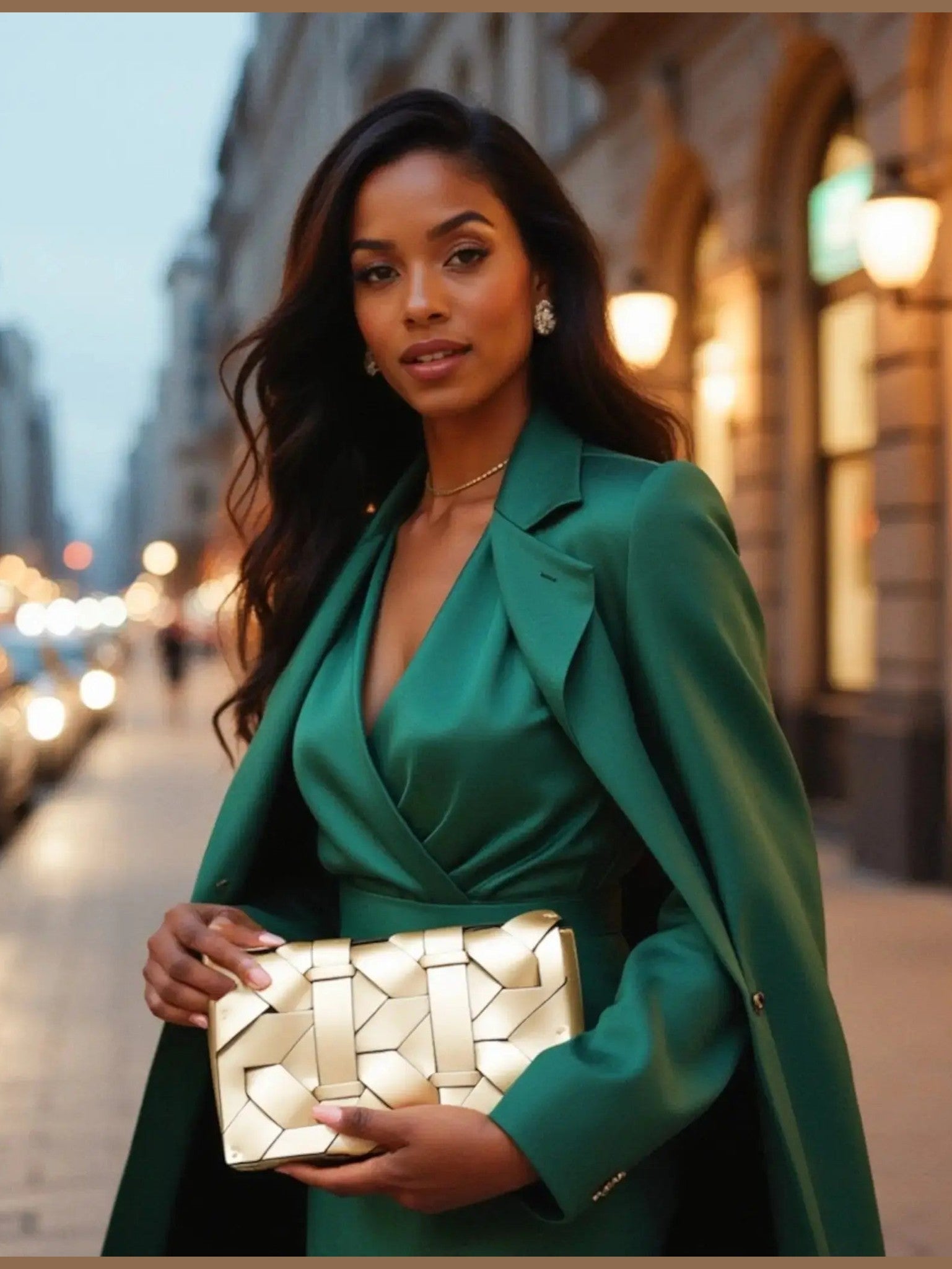 THE ZENOBIA WOVEN CLUTCH - Courbe et Compagnie