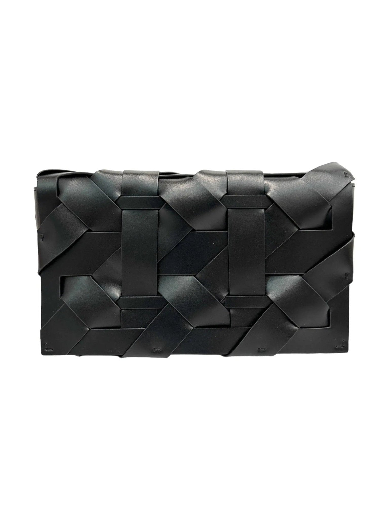 THE ZENOBIA WOVEN CLUTCH - Courbe et Compagnie