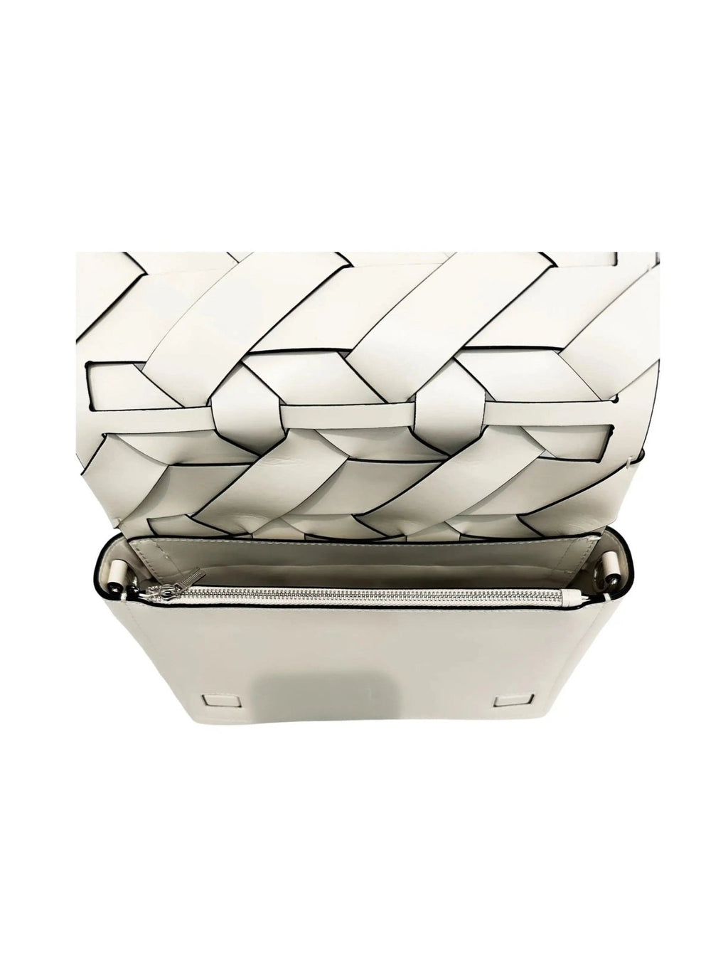 THE ZENOBIA WOVEN CLUTCH - Courbe et Compagnie