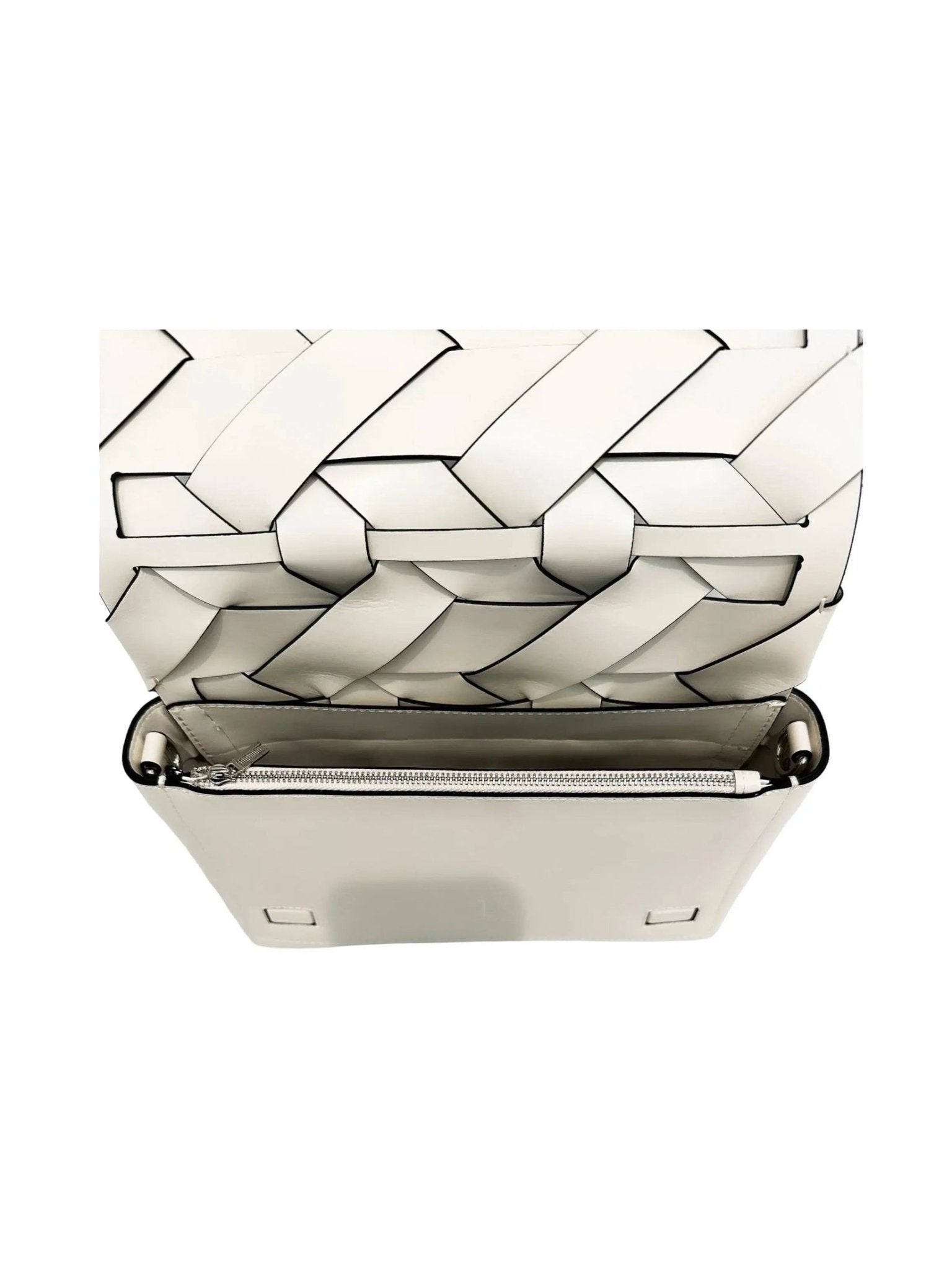 THE ZENOBIA WOVEN CLUTCH - Courbe et Compagnie