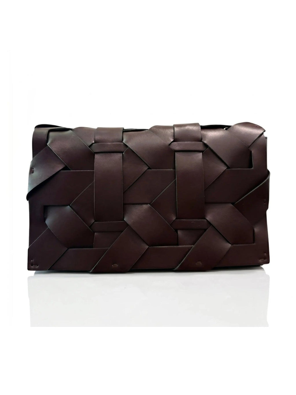 THE ZENOBIA WOVEN CLUTCH - Courbe et Compagnie