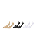 tittimitti® Men’s 98% Organic Cotton No-Show Socks 3-Pack – Breathable Non-Slip Invisible Socks - Courbe et Compagnie