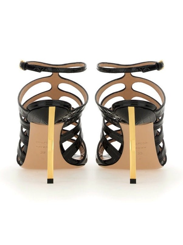 Tom Ford Women Leather Sandal - Courbe et Compagnie