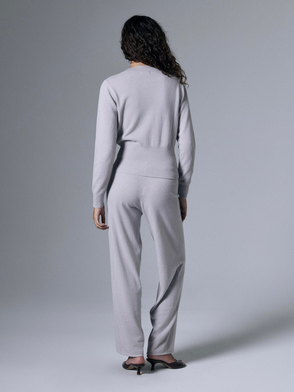 Tove Cashmere Layered Lounge Pants With Mid Waist Comfort - Courbe et Compagnie
