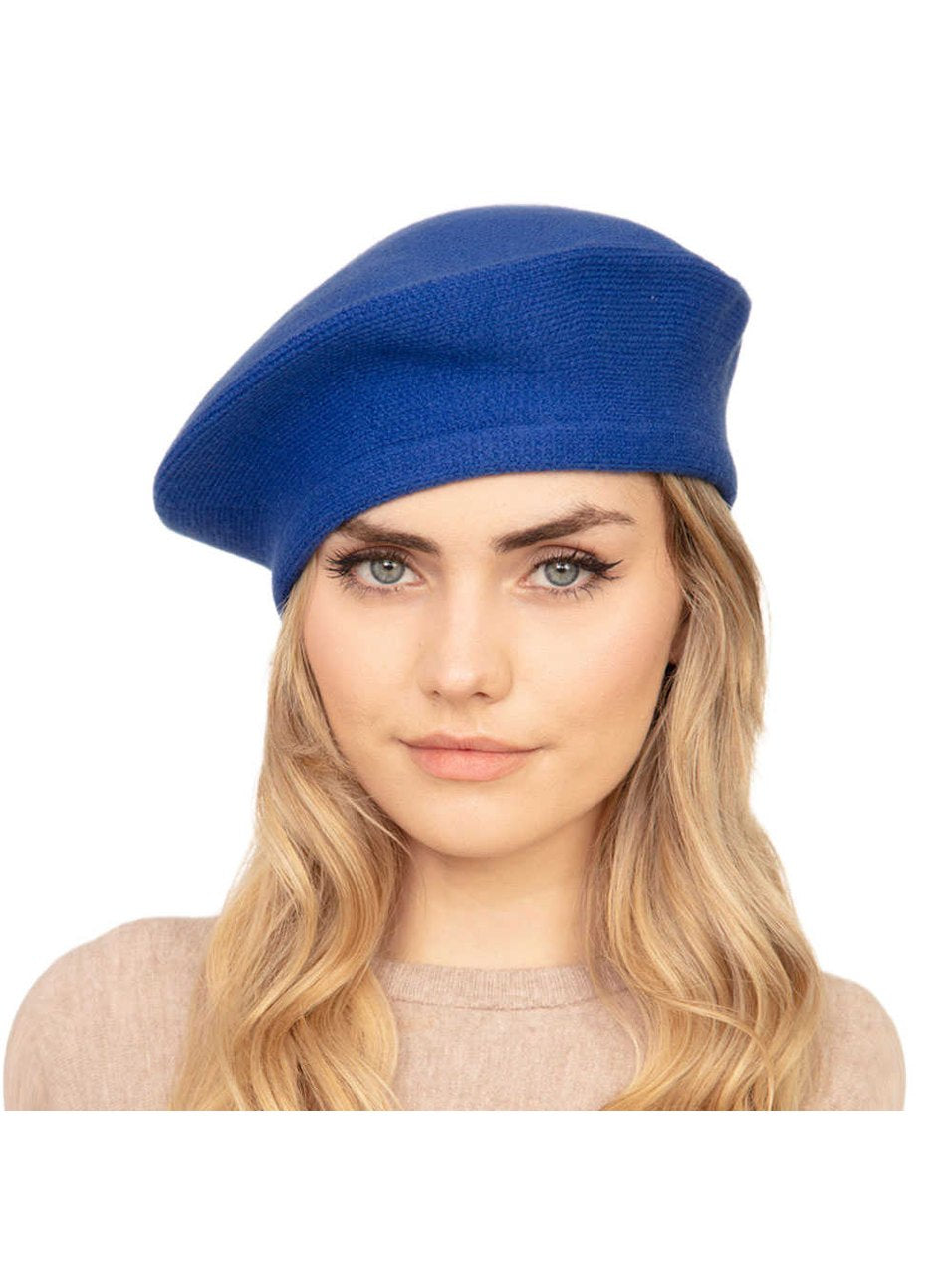 Trendy Fashionable Winter Stretchy Solid Beret Hat - Courbe et Compagnie