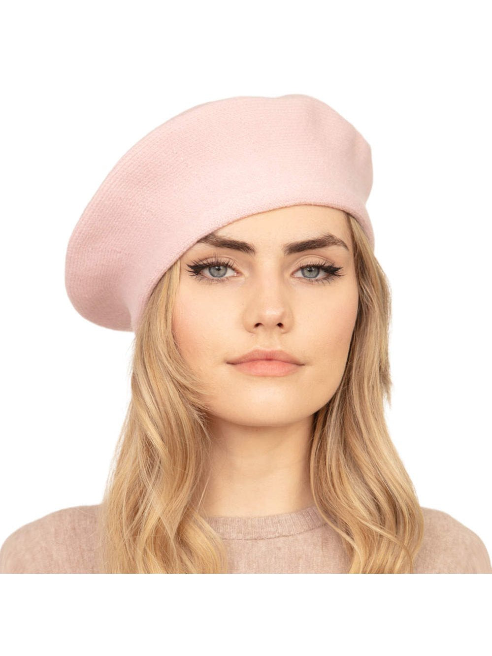 Trendy Fashionable Winter Stretchy Solid Beret Hat - Courbe et Compagnie
