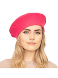 Trendy Fashionable Winter Stretchy Solid Beret Hat - Courbe et Compagnie