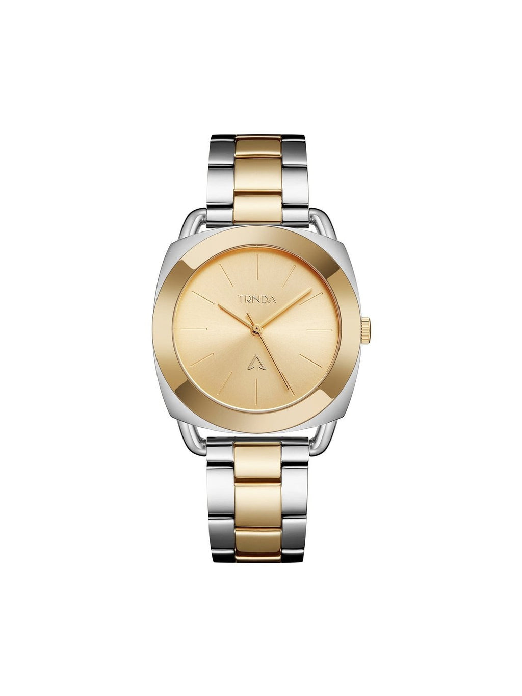 Trnda Women's Stainless Steel Watch, Silver-Gold Band | Trn-35.8 - Courbe et Compagnie