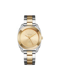 Trnda Women's Stainless Steel Watch, Silver-Gold Band | Trn-35.8 - Courbe et Compagnie