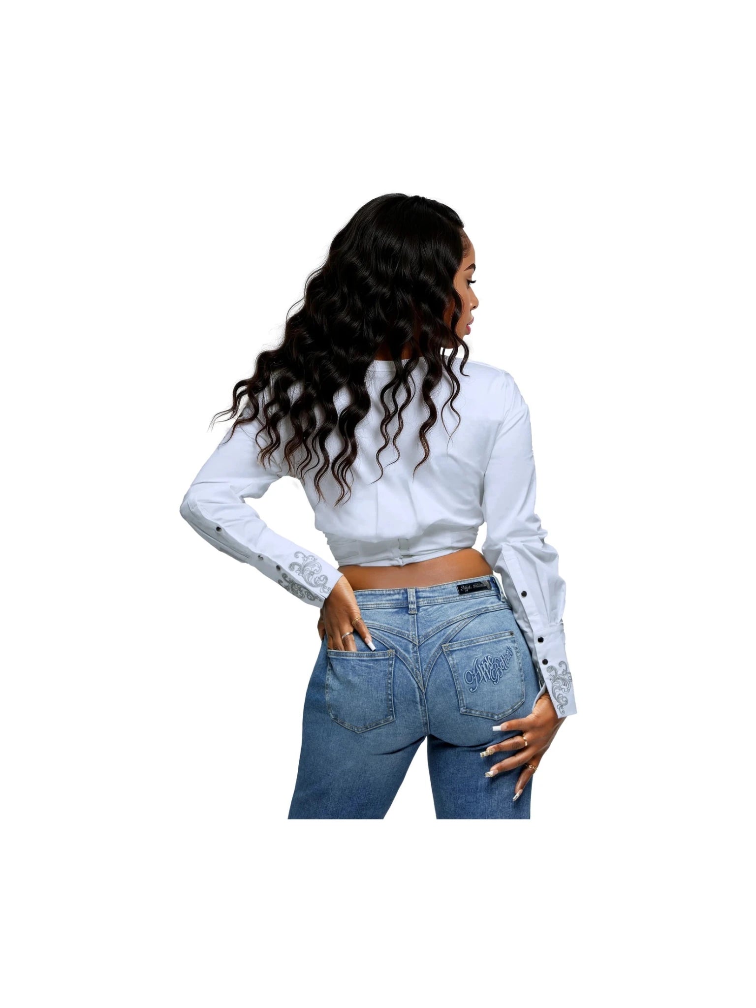 Twist Woven Shirt - Sky - Courbe et Compagnie