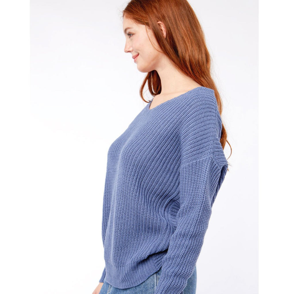 Twisted Back Sweater - Courbe et Compagnie